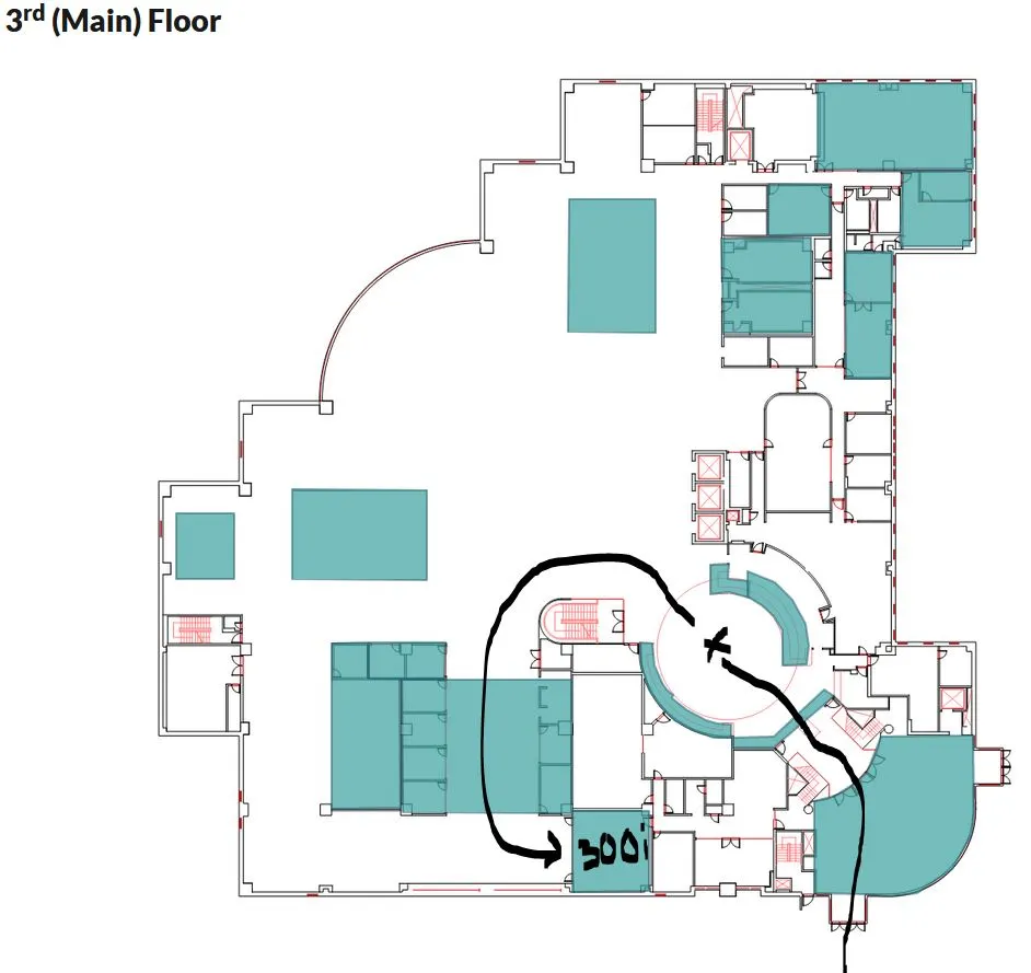 Directions to Tanenbaum Room