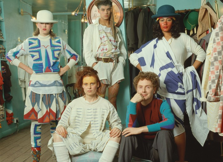 Punk Fashion Designers Vivienne Westwood and Malcolm McLaren
