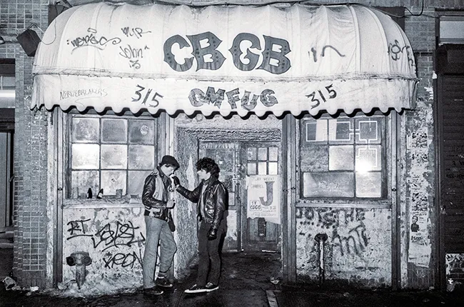 CBGBs: A popular music venue in Manhattan