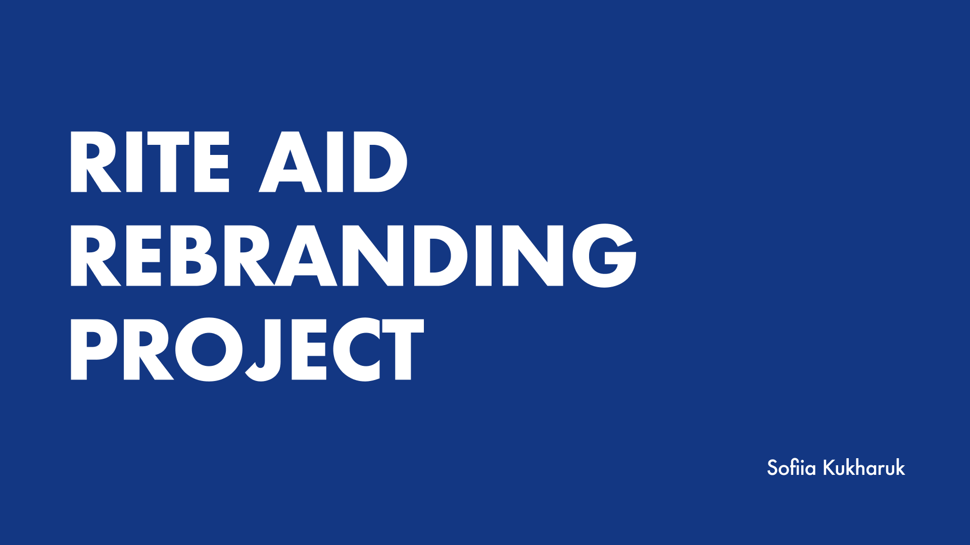 Rite Aid Rebrand