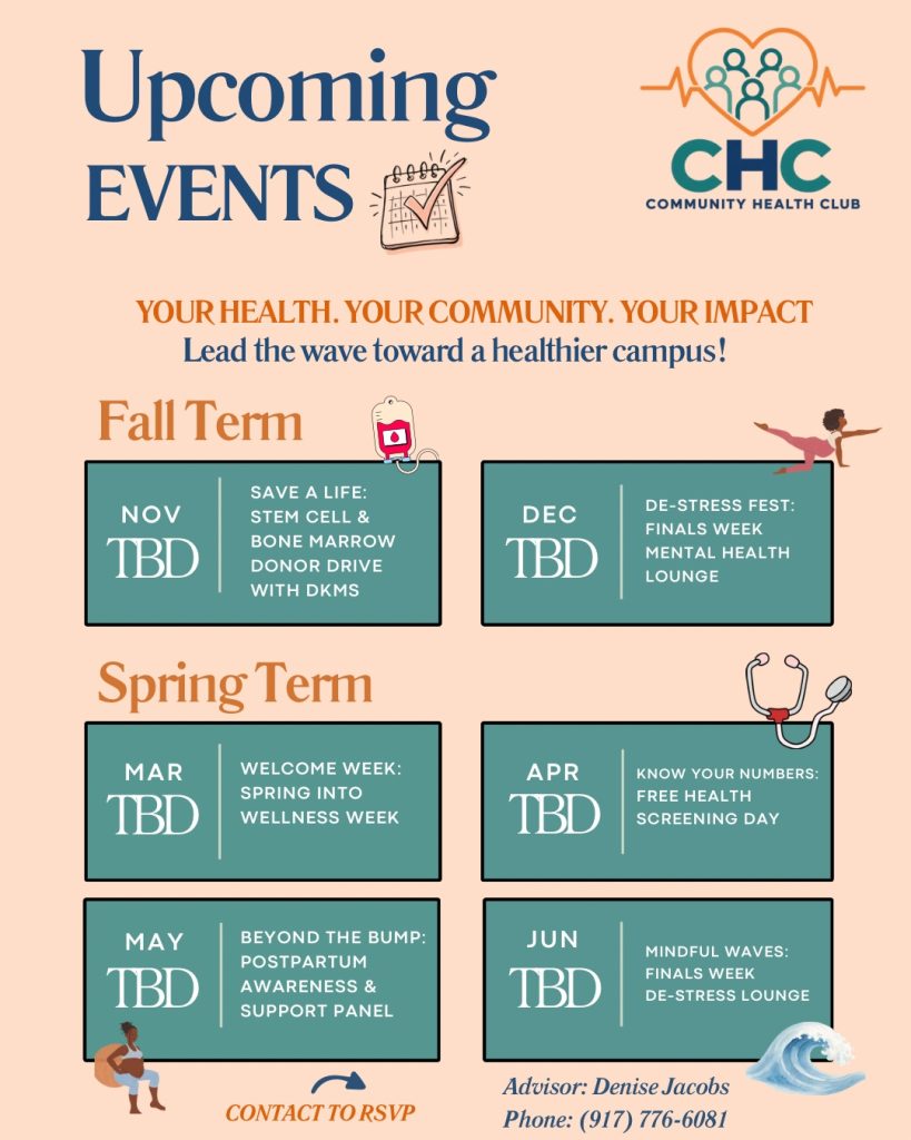 CHC – KCC Biological Sciences Student opportunities bulletin board