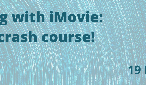 Video Editing with iMovie event banner