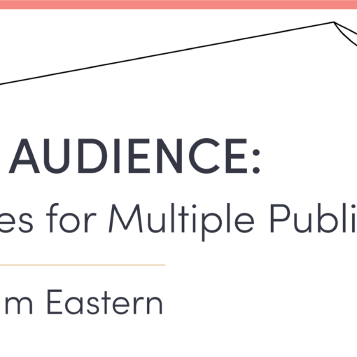 Image of a person throwing a fishing line into the title, "How to Hook Your Audience: Crafting Research Narratives for Multiple Publics"; Thursday, October 20, 2022, 11am Eastern.