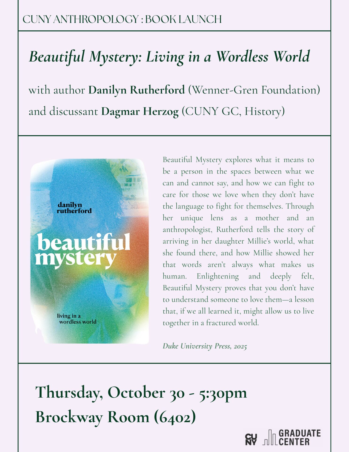 Book launch: Danilyn Rutherford