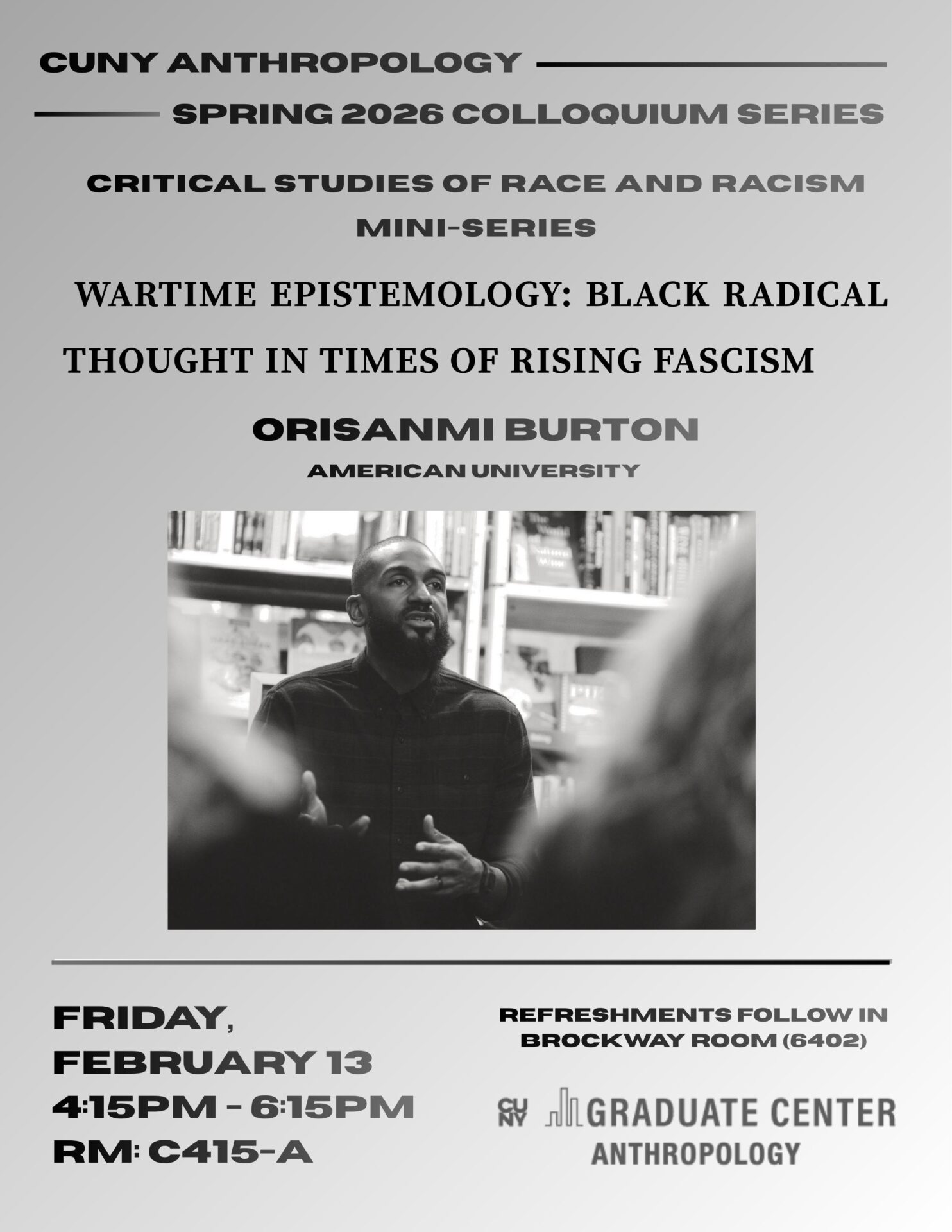 Colloq: Orisanmi Burton