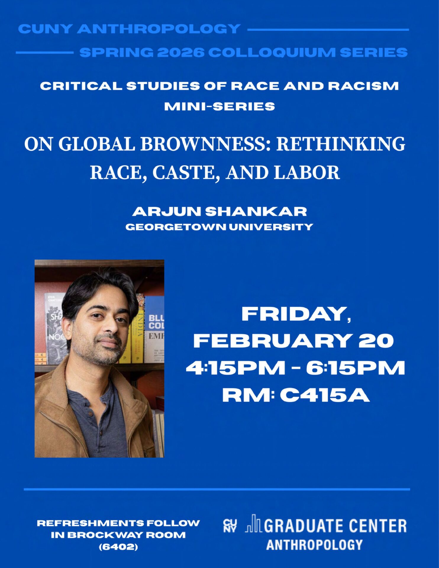 Colloq: Arjun Shankar