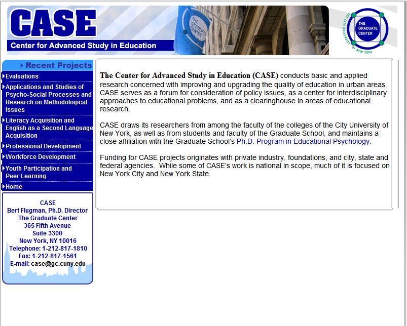 case – Digital Initiatives at the Grad Center