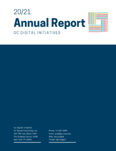 Cover. 20/21 Annual Report. GC Digital Initiatives.