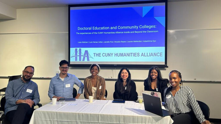 CUNY Represents Humanities Alliance at the 2023 Mellon Scholars Conference