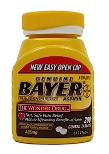 bayer asprin bottle