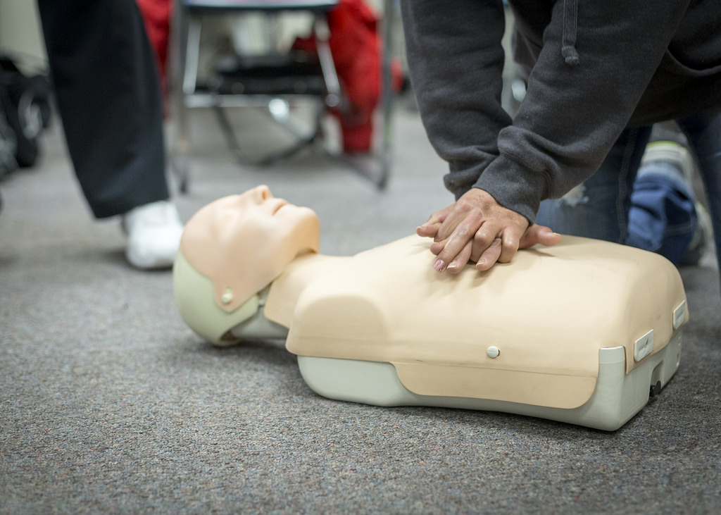 cpr on a dummy