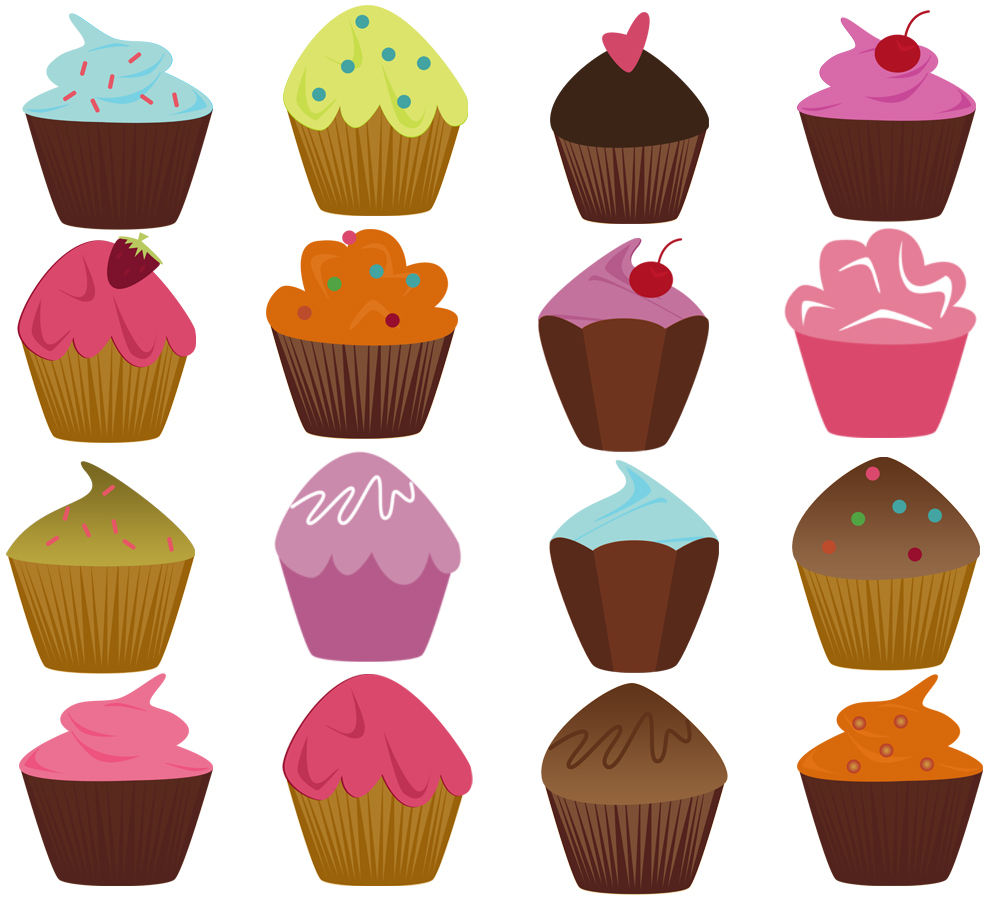 Cupcakes Brushes Brushes on Creative Market