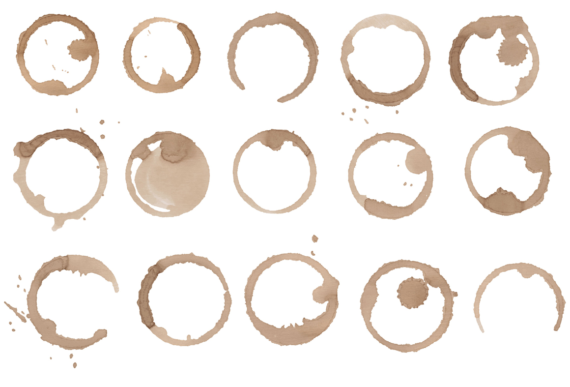30 coffee cup stains Objects on Creative Market