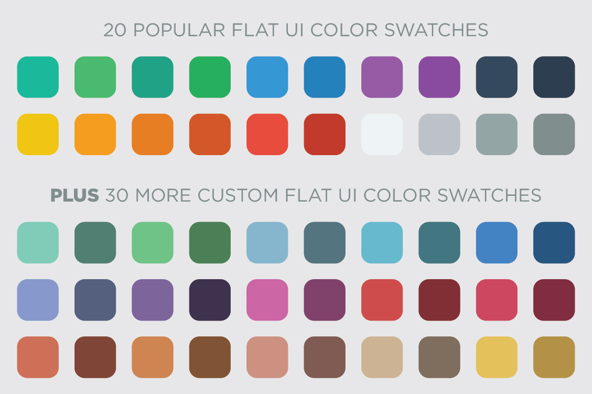 Flat Ui Design Flat Ui Design Color Palette