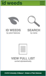 ID Weeds | University of Missouri Extension