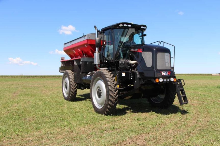 Vector 3000 with AxleTech Variable Track Axles | RBR Enterprise