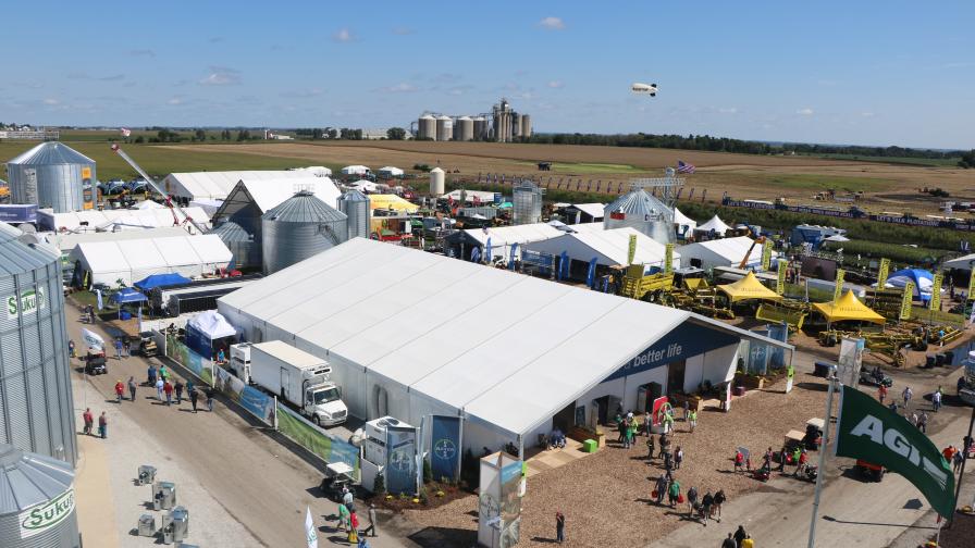 Overhead view