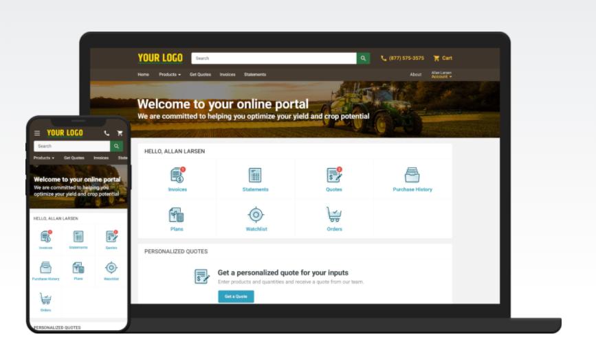 AgVend Grower Portal