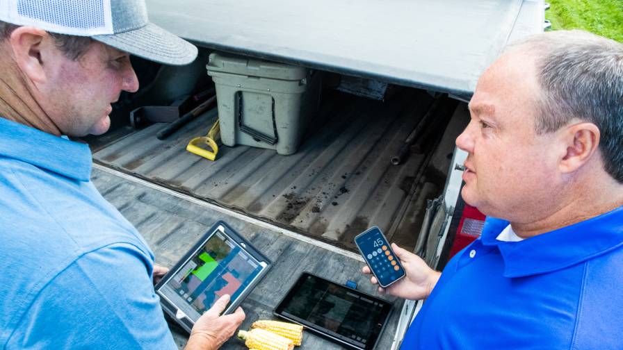 As a trusted advisor and local expert, knowing field and grower specific information can help turn lab-generated recommendations into customized recommendations based on observations and knowledge. Photo: CHS Agronomy
