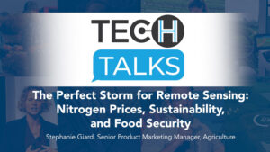 The Perfect Storm for Remote Sensing: Nitrogen Prices, Sustainability, and Food Security