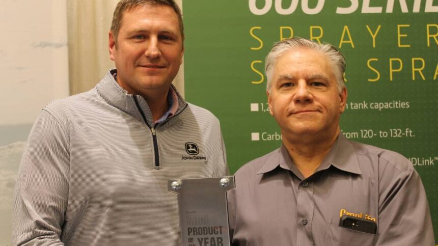 John Deere Wins CropLife IRON Product of the Year for See & Spray Ultimate