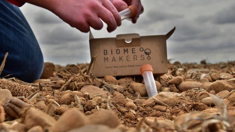 Biome Makers BeCrop Test - Sample Kit Box.