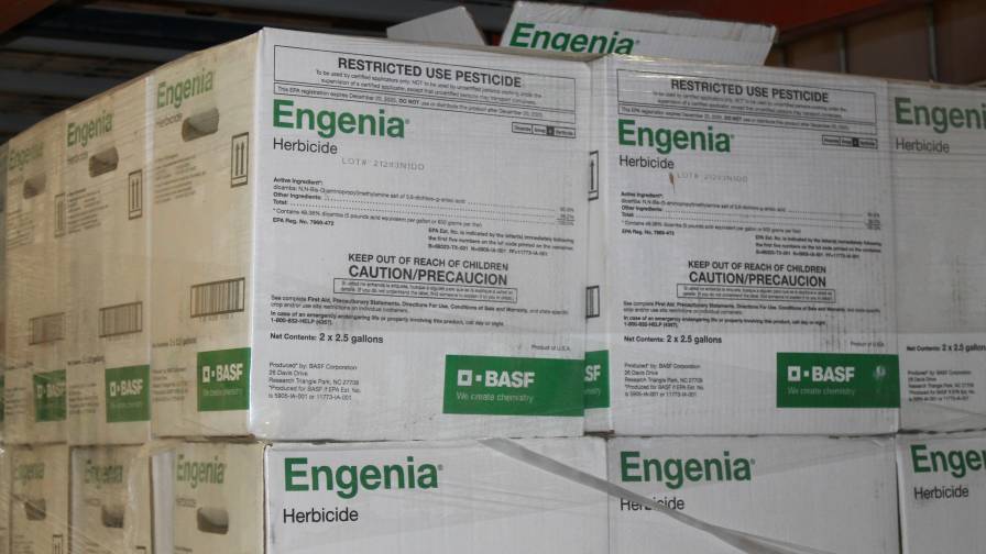 With the recent Arizona ruling, dicamba products such as Engenia from BASF -- with the exception of existing stock -- can no longer be applied over-the-top.