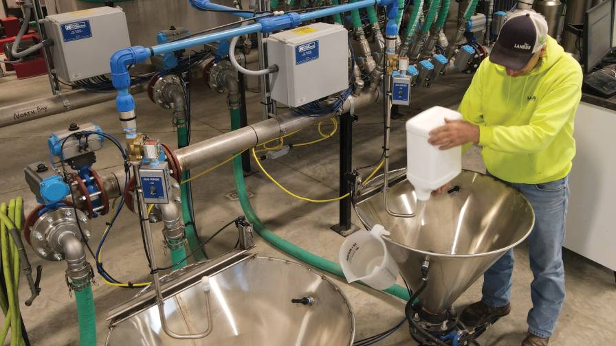 Kahler Automation’s in-plant solutions include Self-Serve 2 providing ag retailers with easy and secure on-site access for unstaffed loadout and dispensing.