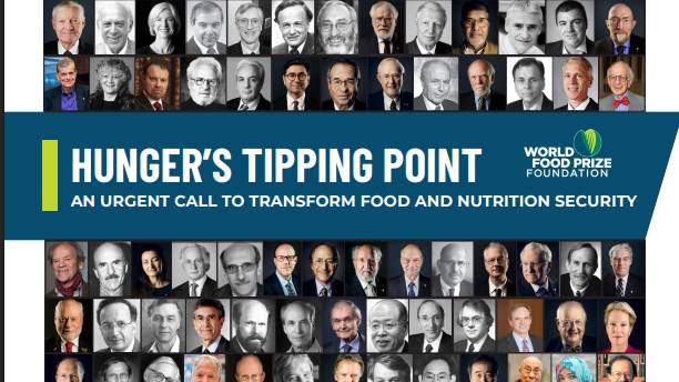 More Than 115 Organizations Join Nobel and World Food Prize Laureates’ Call for Agricultural ‘Moonshot’ to Eliminate Hunger
