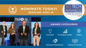 Only 1 Week  Left to Nominate – Ag Tech Awards of Excellence