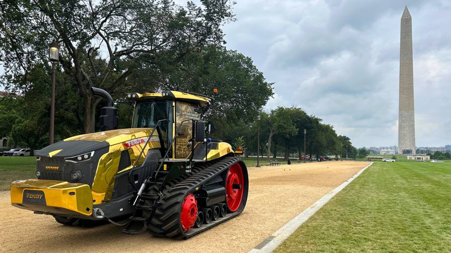 AGCO’s golden Fendt 1167 Vario MT tractor stood proudly at the U.S. Capitol during the Great American Farmers Market, celebrating the resilience and innovation of American agriculture, as well as the Farmer-First benefits provided by Fendt’s Gold Star Warranty. Built in Jackson, Minnesota, the striking machine reflects AGCO’s commitment to U.S. farmers and its support of the event. The tractor next travels to the Farm Progress Show to continue honoring growers nationwide.