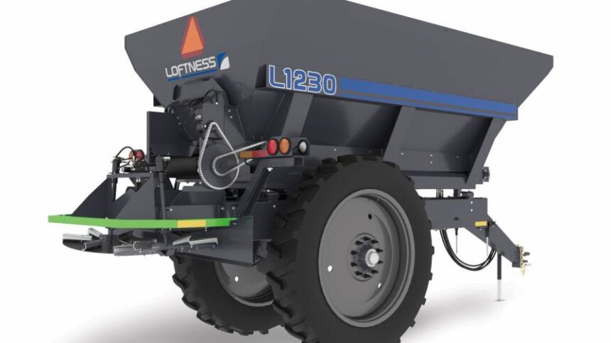 Loftness Introduces Redesigned Lime and Fertilizer Spreader