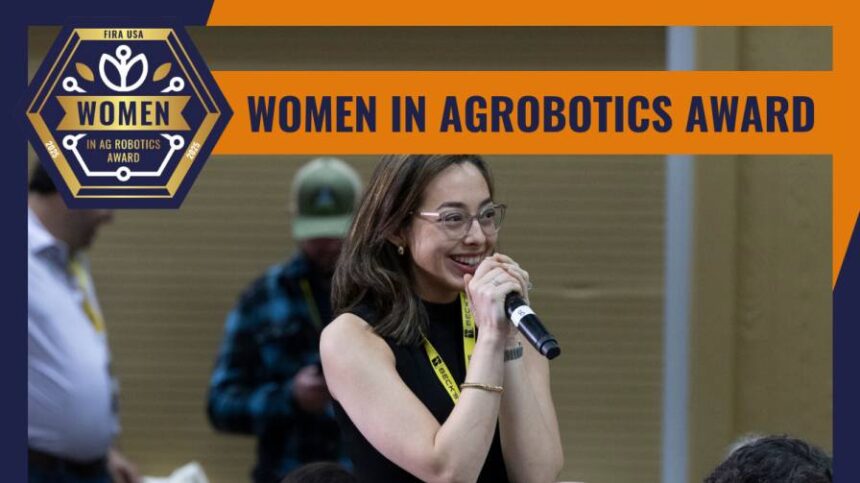 FIRA USA Launches New Women in AgRobotics of the Year Award