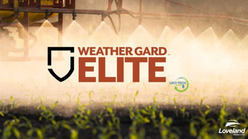 Loveland Products Launches WEATHER GARD ELITE Adjuvant to Bolster Spray Applications
