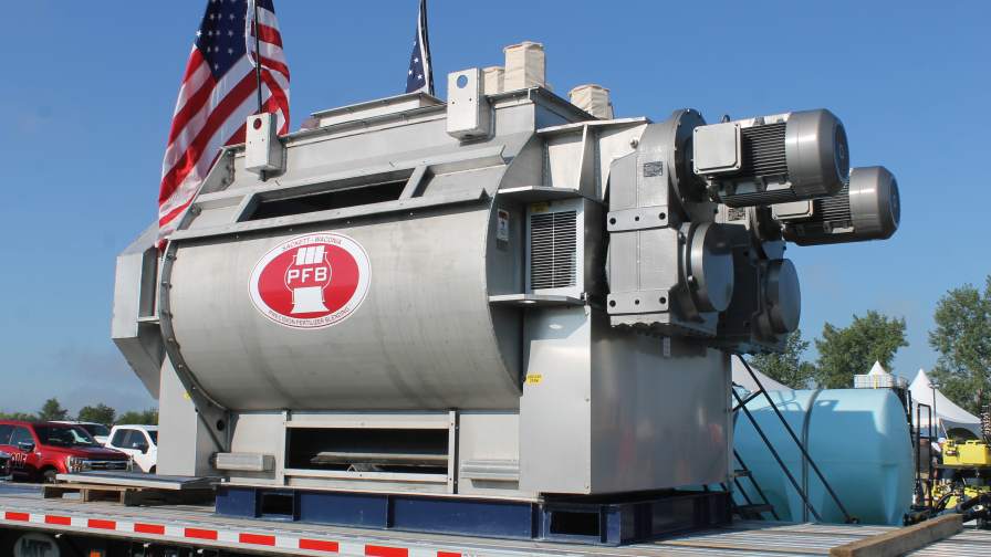 According to Sackett-Waconia, the HIM batch blender allows for static weight dosing of raw materials for a much more accurate dose.