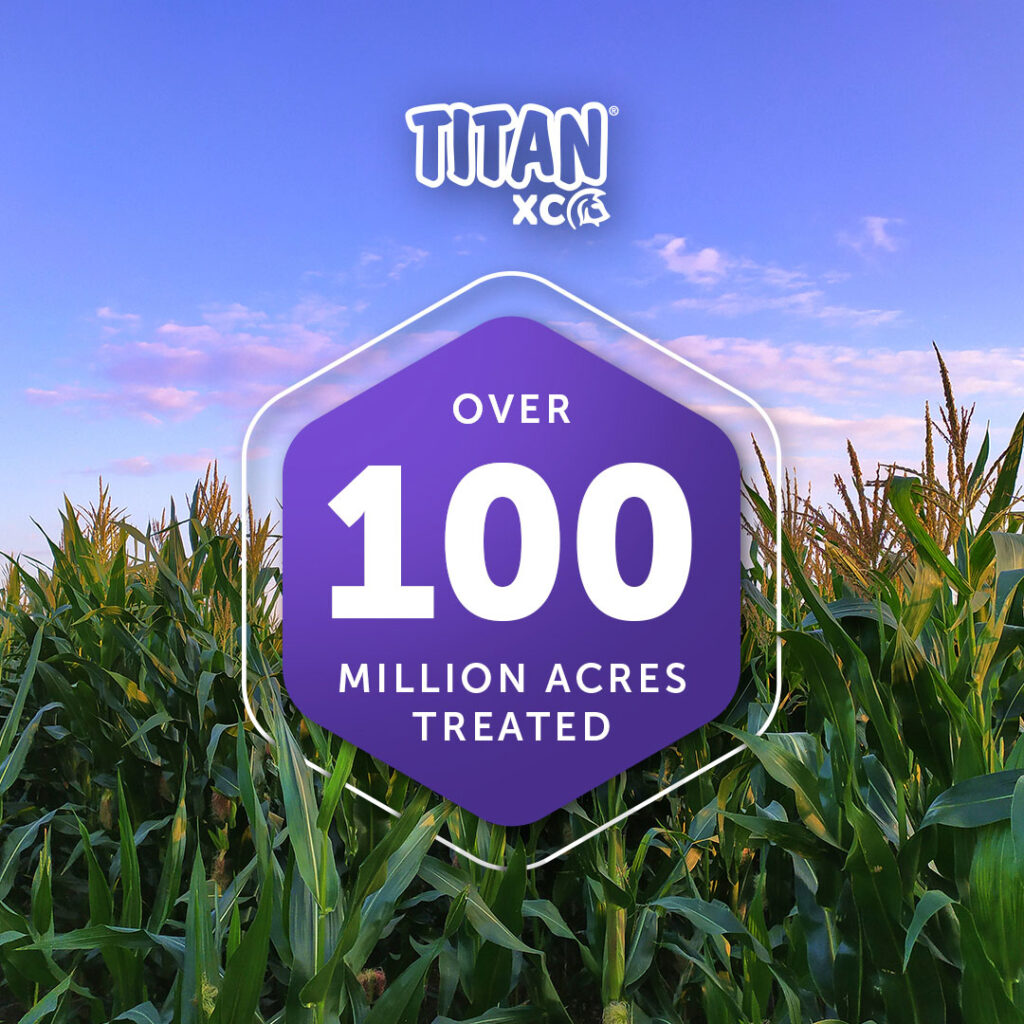 Titan XC - Over 100 million Acres Treated