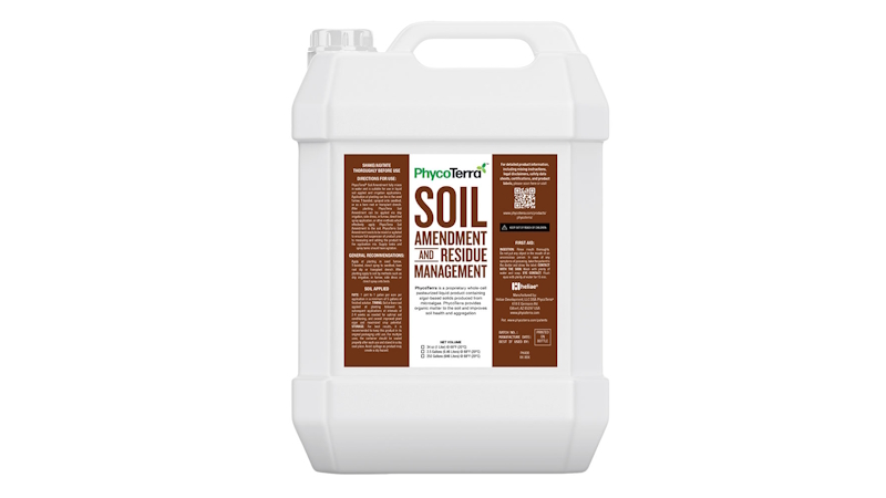 PhycoTerra Soil Amendment and Residue Management