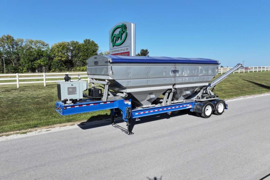 Overhead Discharge Tender Trailer