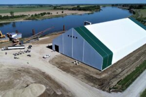 Fabric-Covered Bulk Storage Buildings