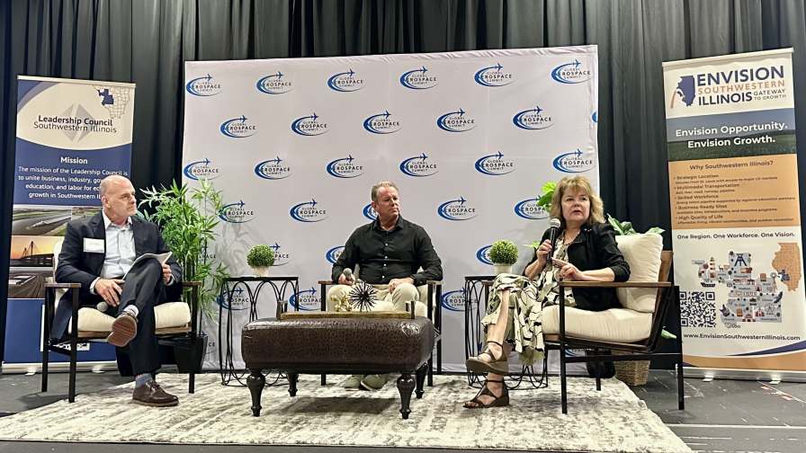 L to R - Darren James, Jim Hedges, Cindy Tomei