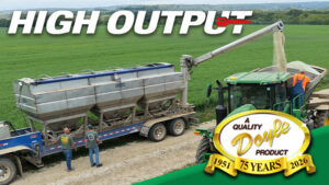 NEW HIGH OUTPUT OVERHEAD TENDER TRAILER