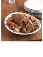 Slow Roasted Beef Pot Roast with Gravy