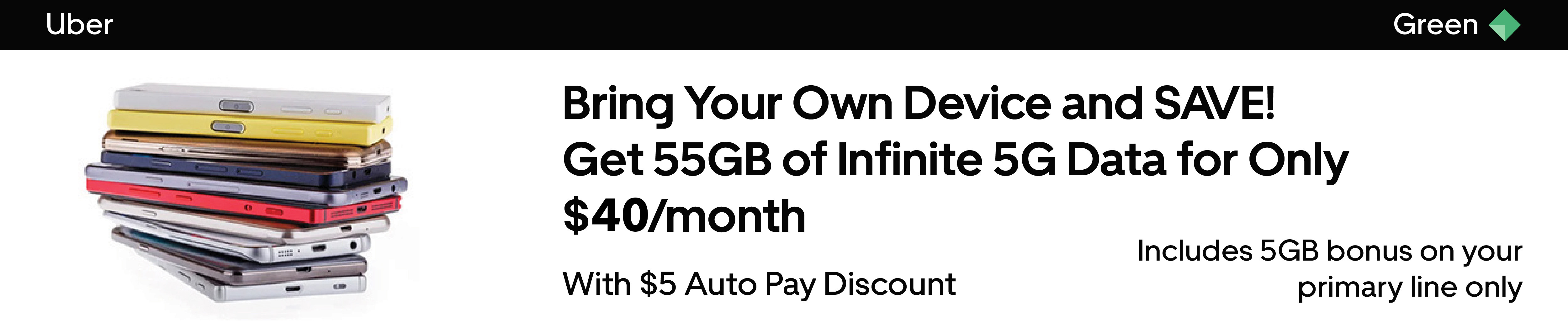 [Uber Eats] FOR Uber Drivers Promo Cell Phone Plans Page 2