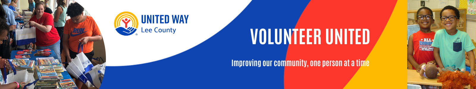 Volunteer United Desktop Site Banner