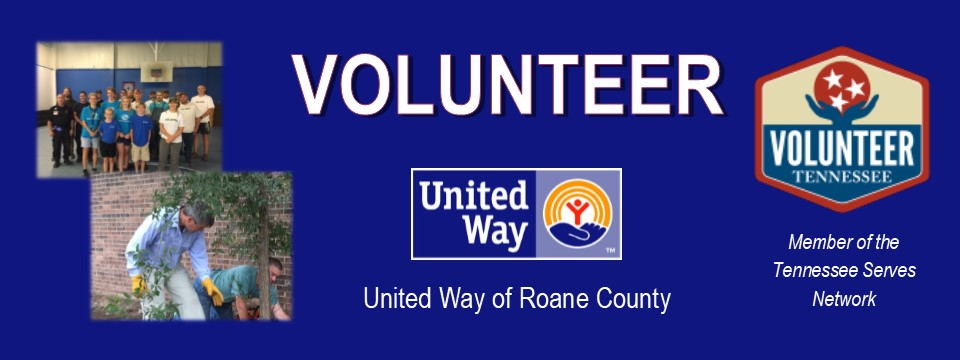 United Way of Roane County Mobile Site Banner