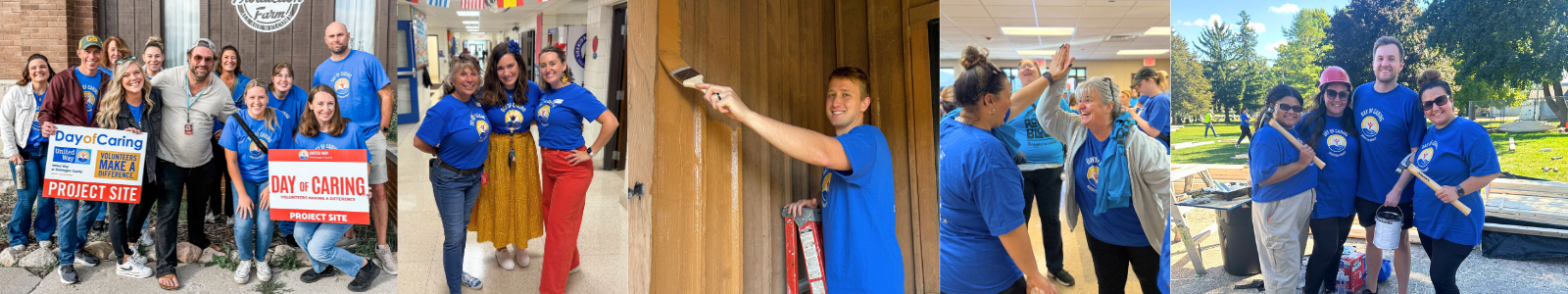 The Impact of Day of Caring 2025: 1,300 volunteers rolled up their sleeves  Individuals representing at least 29 companies joined forces across the region  41 locations hosted multiple projects throughout the county, with sites in Sheboygan, Plymouth, Kohler, Sheboygan Falls, Elkhart Lake, Oostburg, Greenbush and beyond!  4,800 hours of service completed