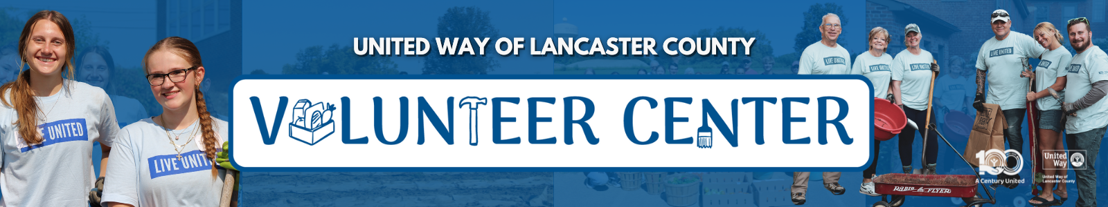United Way of Lancaster County Desktop Site Banner