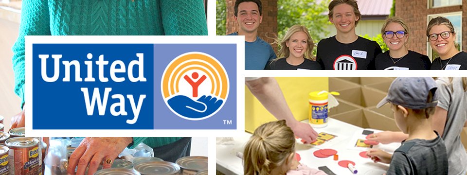 United Way Lakes and Prairie Mobile Site Banner