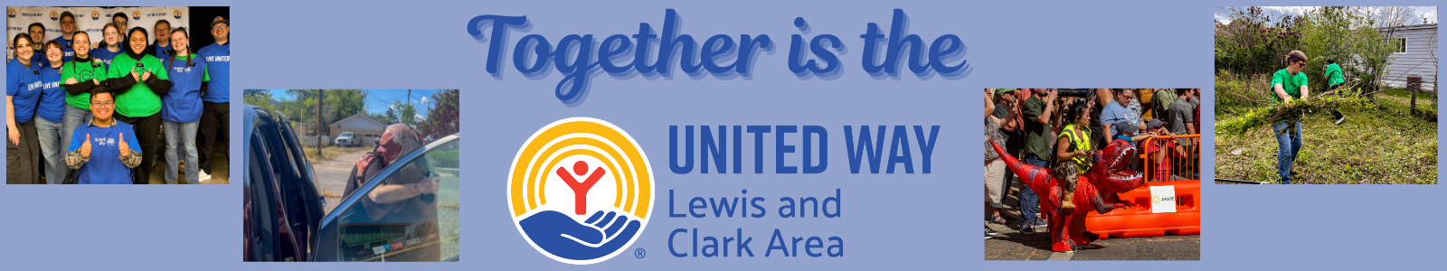 United Way of the Lewis & Clark Area Desktop Site Banner