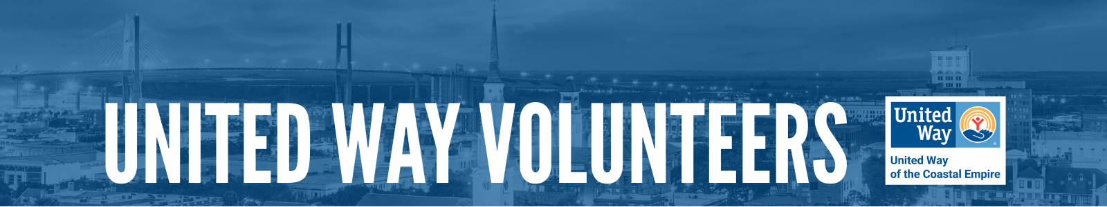 United Way Volunteers Desktop Site Banner